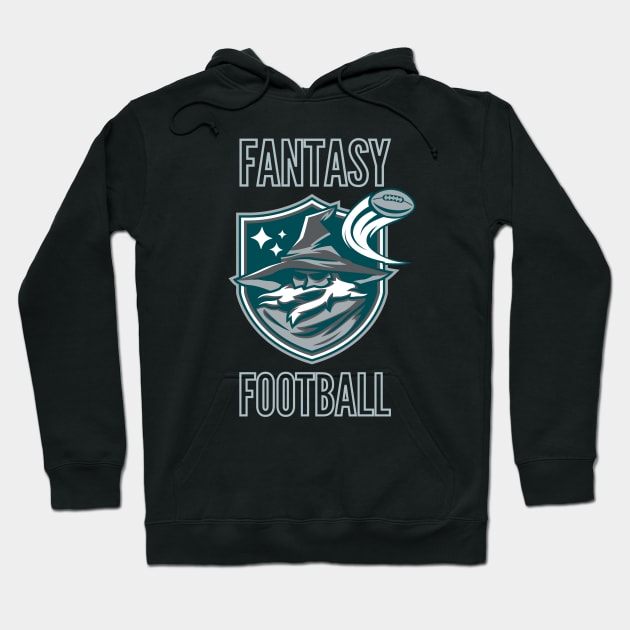 Fantasy Football (Philadelphia) Hoodie by Pine Tree Tees